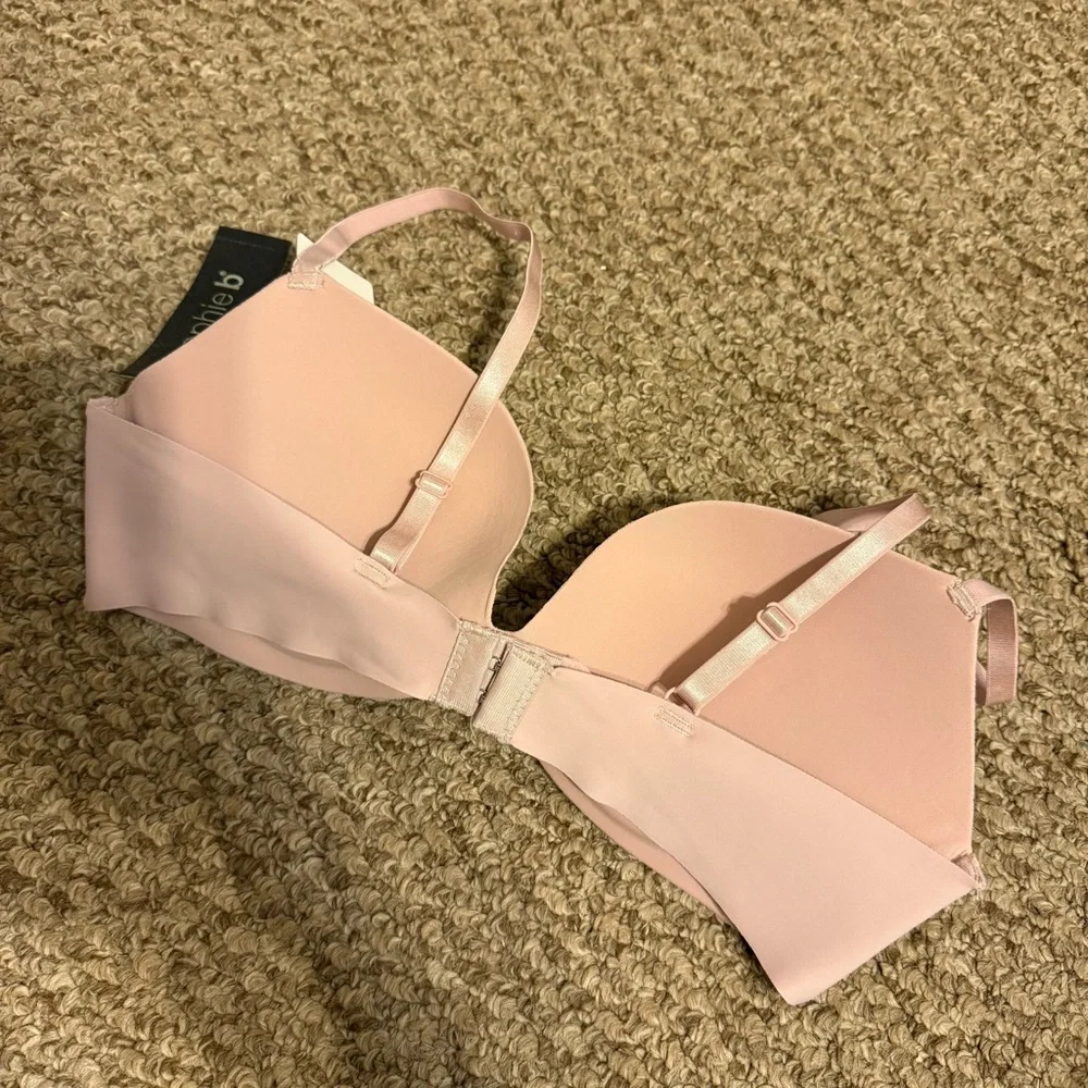 NEW WITH TAGS Nude 36C Sophie B Push-Up Bra Invisible Edge - Picture 5 of 8